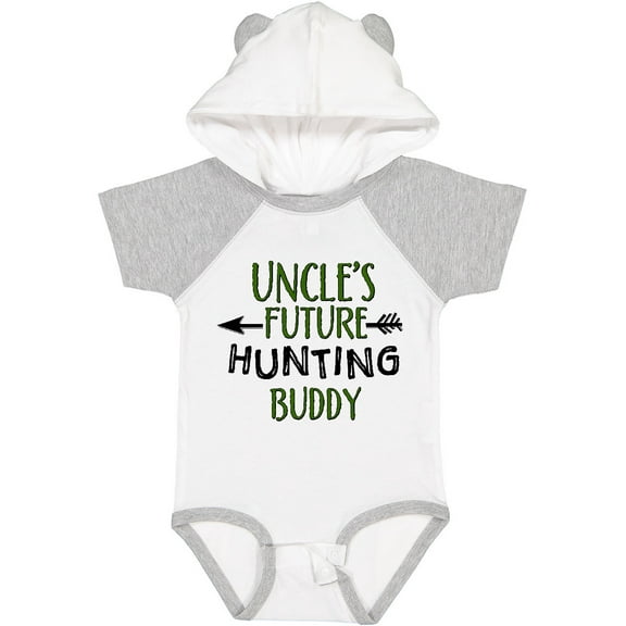 Inktastic Uncles Future Hunting Buddy Boys or Girls Baby Bodysuit