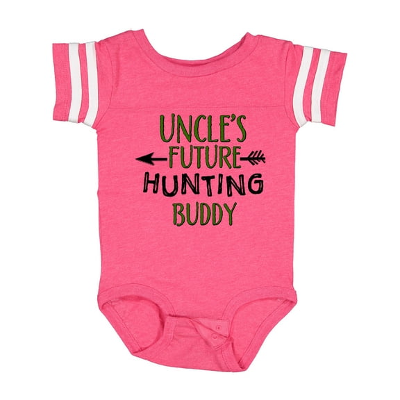 Inktastic Uncles Future Hunting Buddy Boys or Girls Baby Bodysuit