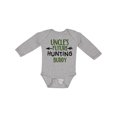 thumbnail image 1 of Inktastic Uncles Future Hunting Buddy Boys or Girls Long Sleeve Baby Bodysuit, 1 of 5