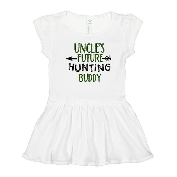 Inktastic Uncles Future Hunting Buddy Girls Toddler Dress