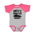 thumbnail image 1 of Inktastic Uncles Lil Racing Buddy Boys or Girls Baby Bodysuit, 1 of 5
