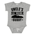 thumbnail image 1 of Inktastic Uncles Lil Racing Buddy Boys or Girls Baby Bodysuit, 1 of 5