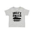 thumbnail image 1 of Inktastic Uncles Lil Racing Buddy Boys or Girls Baby T-Shirt, 1 of 5