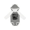 thumbnail image 1 of Inktastic Uncles Lil Racing Buddy Boys or Girls Long Sleeve Baby Bodysuit, 1 of 5