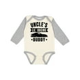 thumbnail image 1 of Inktastic Uncles Lil Racing Buddy Boys or Girls Long Sleeve Baby Bodysuit, 1 of 5