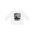 thumbnail image 1 of Inktastic Uncles Lil Racing Buddy Boys or Girls Long Sleeve Toddler T-Shirt, 1 of 5
