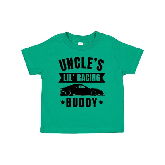 Inktastic Uncles Lil Racing Buddy Boys or Girls Toddler T-Shirt