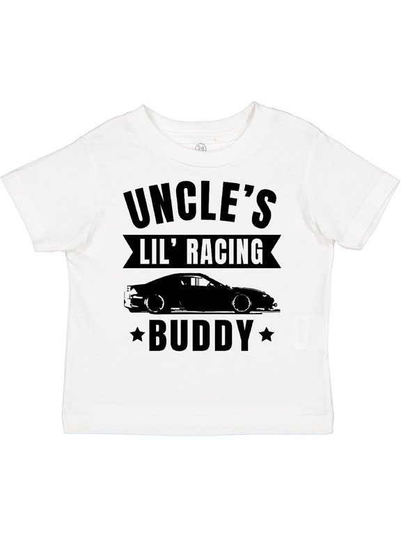 Uncles Lil Racing Buddy Boys or Girls Toddler T-Shirt
