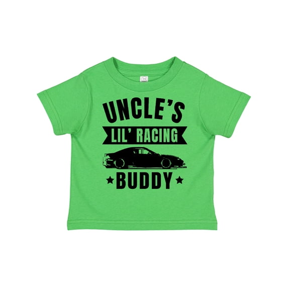 Inktastic Uncles Lil Racing Buddy Boys or Girls Toddler T-Shirt