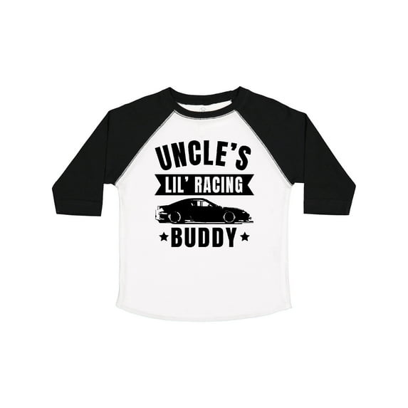 Inktastic Uncles Lil Racing Buddy Boys or Girls Toddler T-Shirt