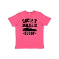 thumbnail image 1 of Inktastic Uncles Lil Racing Buddy Youth T-Shirt, 1 of 5