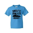 thumbnail image 1 of Inktastic Uncles Lil Racing Buddy Youth T-Shirt, 1 of 5