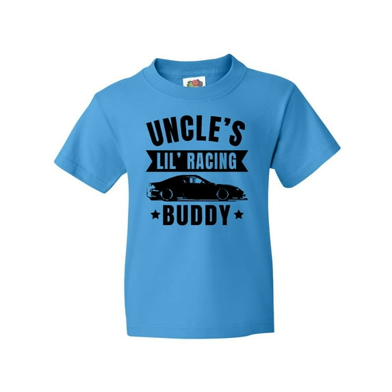 Inktastic Uncles Lil Racing Buddy Youth T-Shirt
