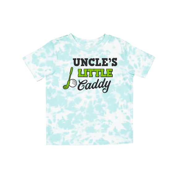Inktastic Uncles Little Caddy with Golf Club and Ball Boys or Girls Toddler T-Shirt