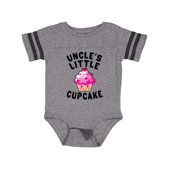 Inktastic Uncles Little Cupcake Girls Baby Bodysuit