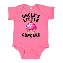 Inktastic Uncles Little Cupcake Girls Baby Bodysuit