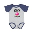 thumbnail image 1 of Inktastic Uncles Little Cupcake Girls Baby Bodysuit, 1 of 5