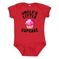 thumbnail image 1 of Inktastic Uncles Little Cupcake Girls Baby Bodysuit, 1 of 5