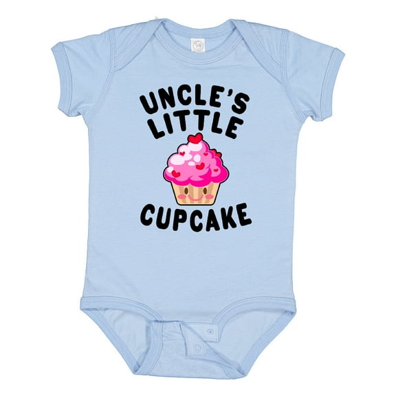 Inktastic Uncles Little Cupcake Girls Baby Bodysuit