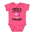 thumbnail image 1 of Inktastic Uncles Little Cupcake Girls Baby Bodysuit, 1 of 5
