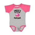 thumbnail image 1 of Inktastic Uncles Little Cupcake Girls Baby Bodysuit, 1 of 5