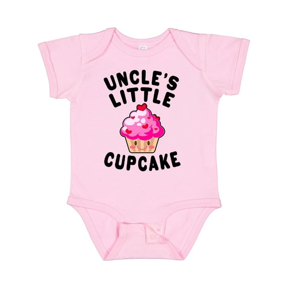 Inktastic Uncles Little Cupcake Girls Baby Bodysuit