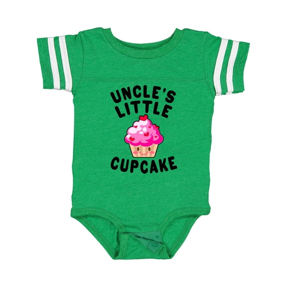 Inktastic Uncles Little Cupcake Girls Baby Bodysuit