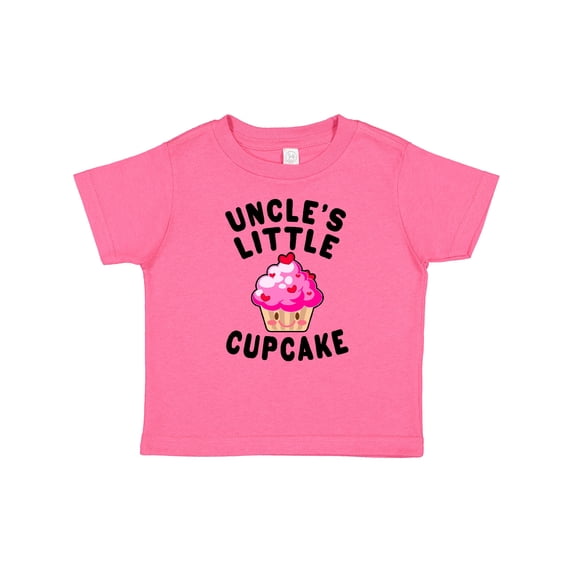 Inktastic Uncles Little Cupcake Girls Baby T-Shirt