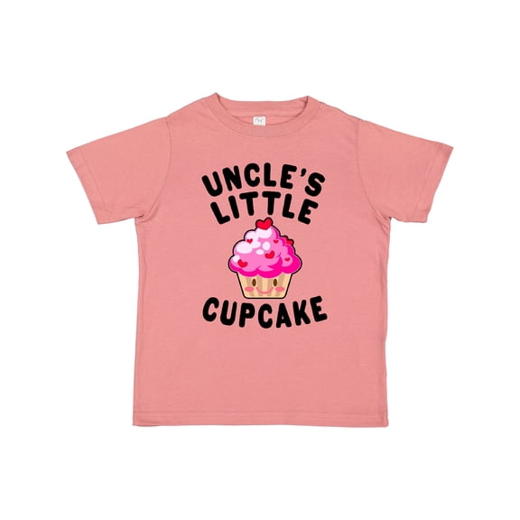 Inktastic Uncles Little Cupcake Girls Toddler T-Shirt
