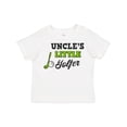 thumbnail image 1 of Inktastic Uncles Little Golfer with Golf Club and Ball Boys or Girls Toddler T-Shirt, 1 of 5