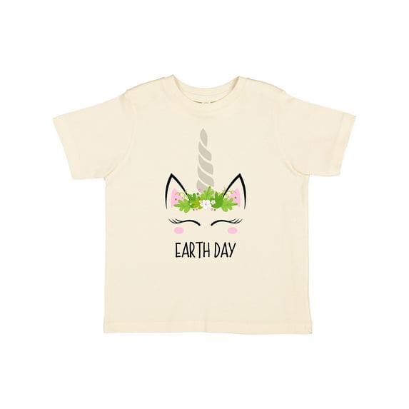 Inktastic Unicorn Earth Day Girls Toddler T-Shirt