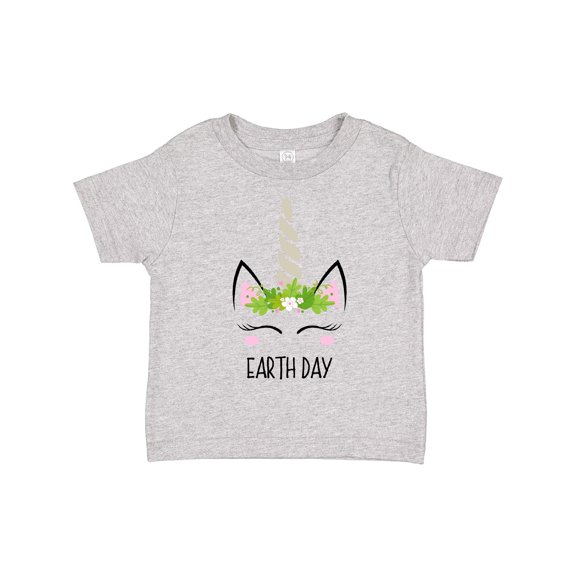 Inktastic Unicorn Earth Day Girls Toddler T-Shirt