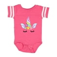 thumbnail image 1 of Inktastic Unicorn Face Girls Baby Bodysuit, 1 of 5