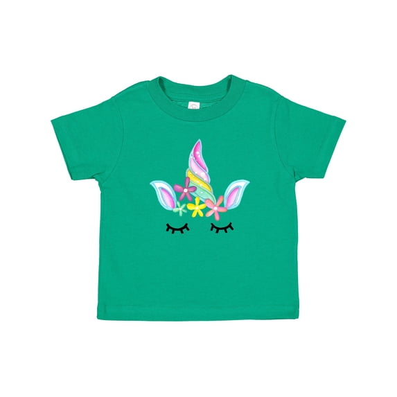 Inktastic Unicorn Face Girls Baby T-Shirt