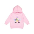 thumbnail image 1 of Inktastic Unicorn Face Toddler Hoodie, 1 of 4