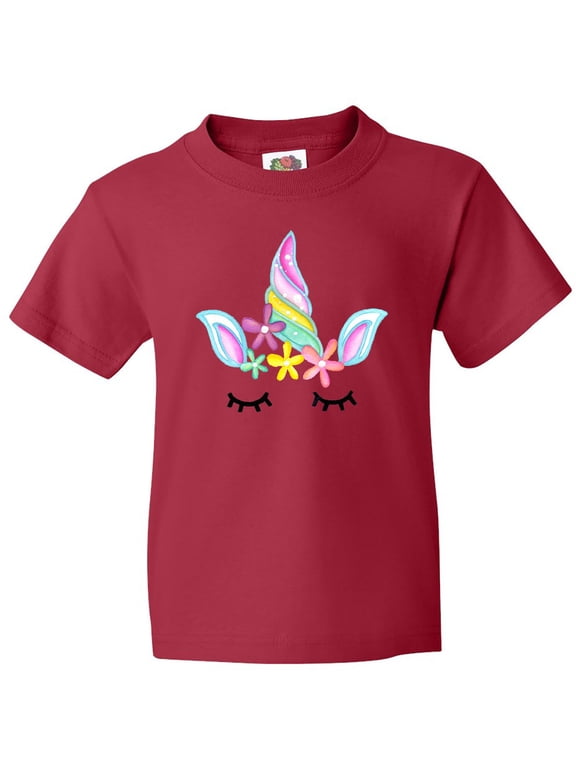 Unicorn Face Youth T-Shirt