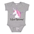 thumbnail image 1 of Inktastic Unicorn Girls Cute Fantasy Gift Girls Baby Bodysuit, 1 of 5