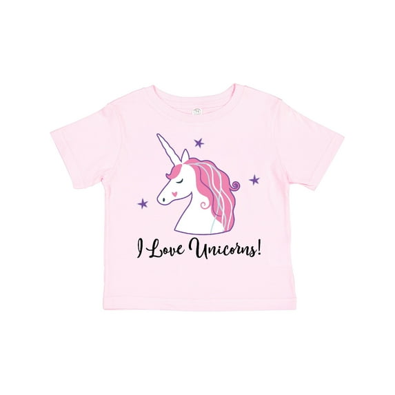 Inktastic Unicorn Girls Cute Fantasy Girls Toddler T-Shirt