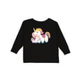 thumbnail image 1 of Inktastic Unicorn Lover Mom Daughter Grandma Grandchild Girls Long Sleeve Toddler T-Shirt, 1 of 5