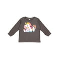 thumbnail image 1 of Inktastic Unicorn Lover Mom Daughter Grandma Grandchild Girls Long Sleeve Toddler T-Shirt, 1 of 5