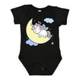 thumbnail image 1 of Inktastic Unicorn Moon Girls Baby Bodysuit, 1 of 5