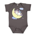 thumbnail image 1 of Inktastic Unicorn Moon Girls Baby Bodysuit, 1 of 5