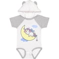 thumbnail image 1 of Inktastic Unicorn Moon Girls Baby Bodysuit, 1 of 5