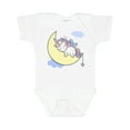 thumbnail image 1 of Inktastic Unicorn Moon Girls Baby Bodysuit, 1 of 5