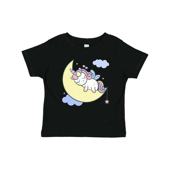 Inktastic Unicorn Moon Girls Baby T-Shirt