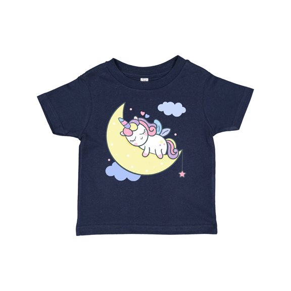 Inktastic Unicorn Moon Girls Baby T-Shirt