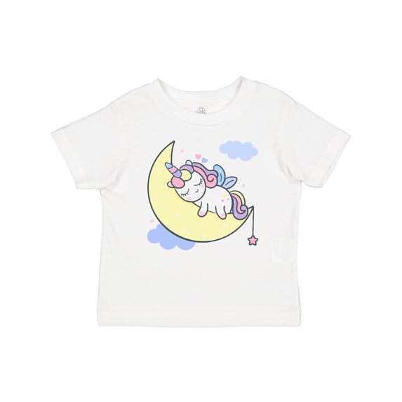 Inktastic Unicorn Moon Girls Baby T-Shirt
