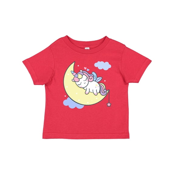Inktastic Unicorn Moon Girls Baby T-Shirt
