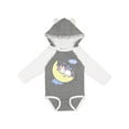 thumbnail image 1 of Inktastic Unicorn Moon Girls Long Sleeve Baby Bodysuit, 1 of 5