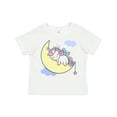 thumbnail image 1 of Inktastic Unicorn Moon Girls Toddler T-Shirt, 1 of 5
